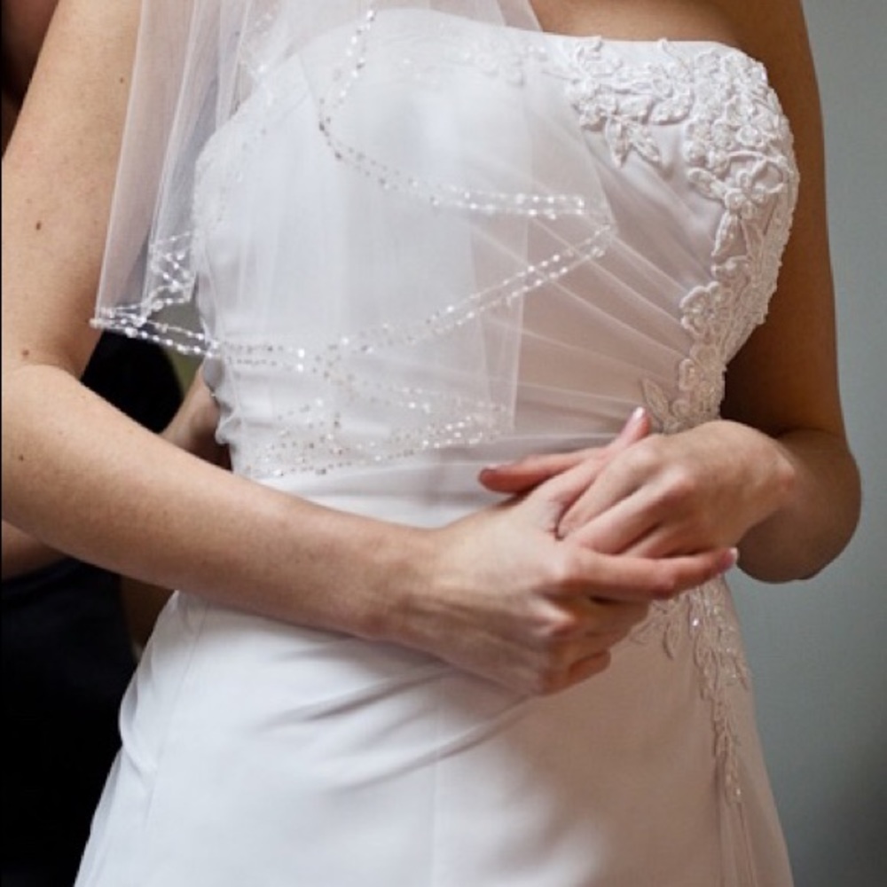 David’s Bridal Wedding Dress - Picture 3 of 8